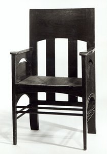 Armchair by Charles Rennie Mackintosh